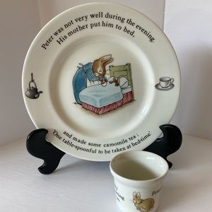 Vintage Beatrix Potter’s “Peter Rabbit” Plate